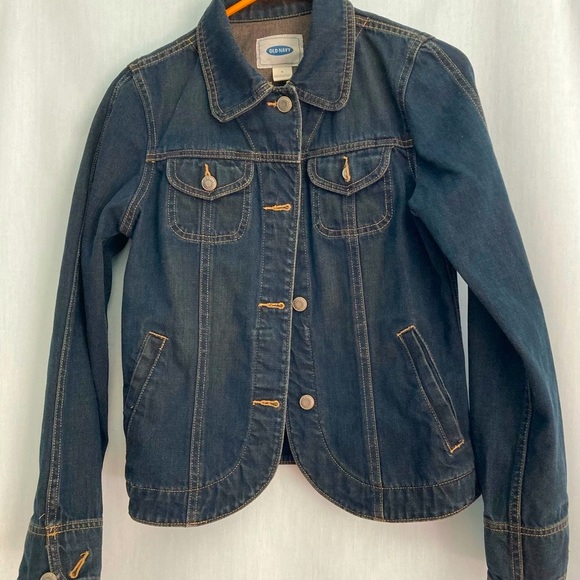 Old Navy Dark Blue Jacket Sz Small (105) - Picture 1 of 9